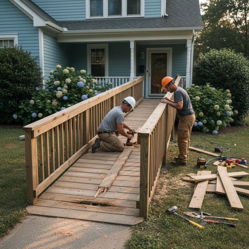 Handicap Ramp Repair in Olathe, KS